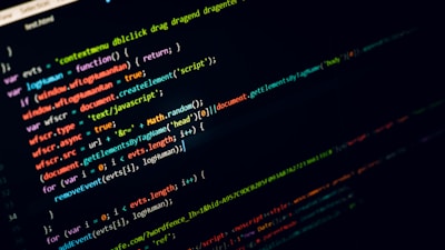 monitor showing C++