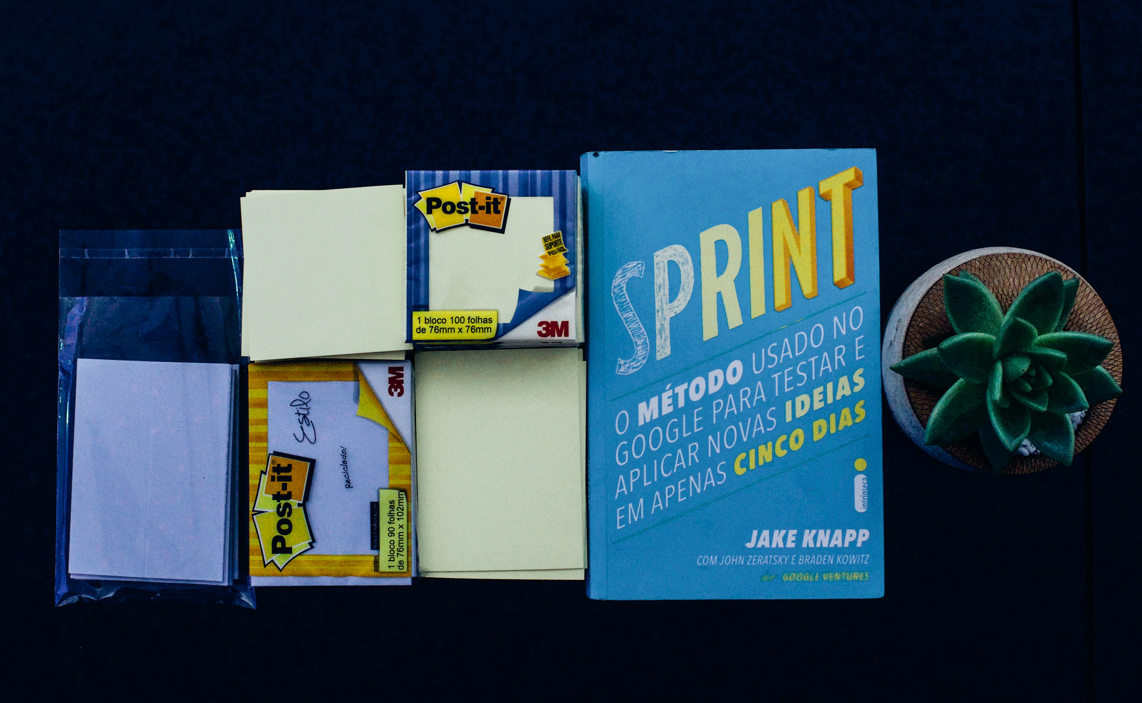 Creative planning materials arranged for a practical book marketing strategy