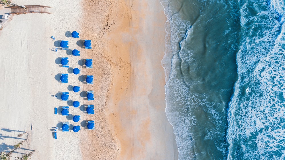 umbrellas on beach