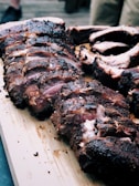 board of grilled meats