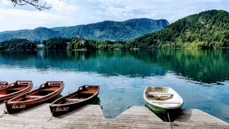 Turquise water in  Slovenia