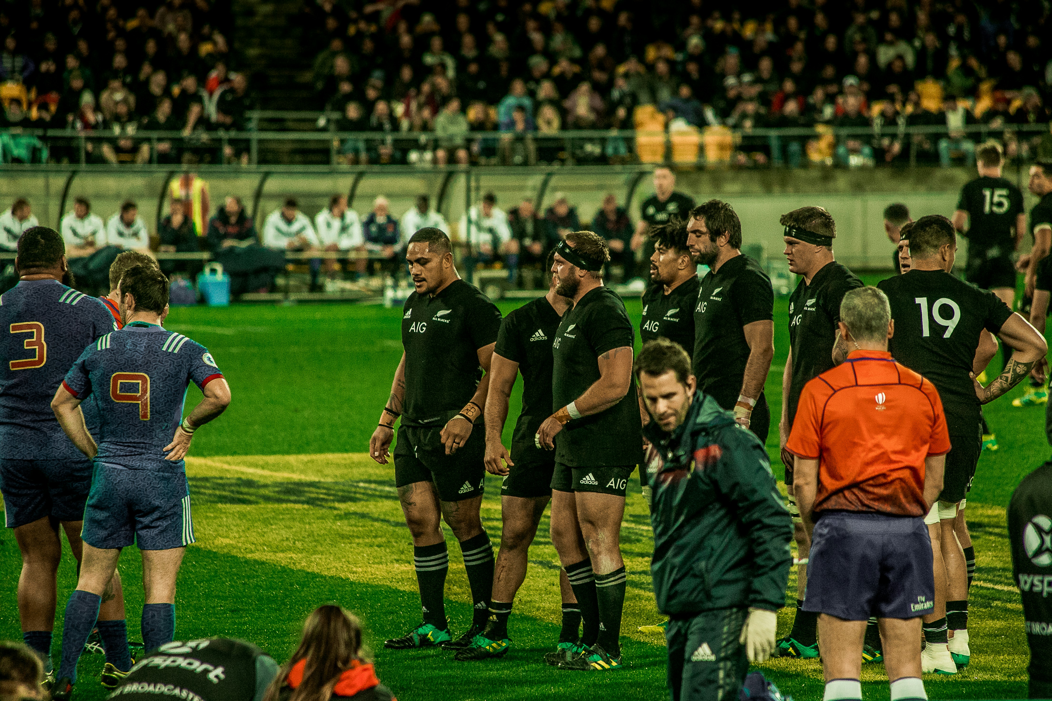 This is taken during the French tour of NZ, at Wellington.