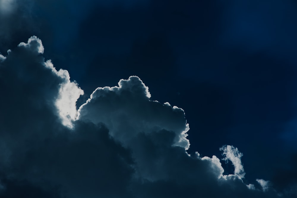 gray and blue sky during daytime