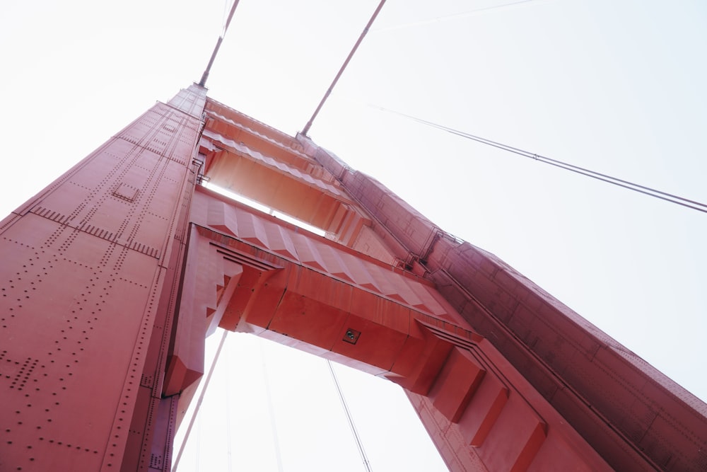 architectural photography of bridge