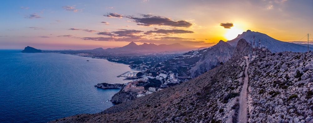 pico de la montaña