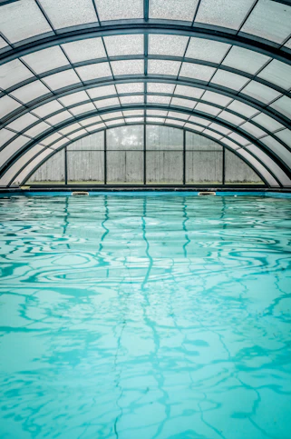 pool at the garden