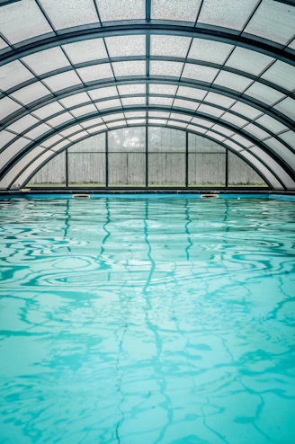 pool at the garden