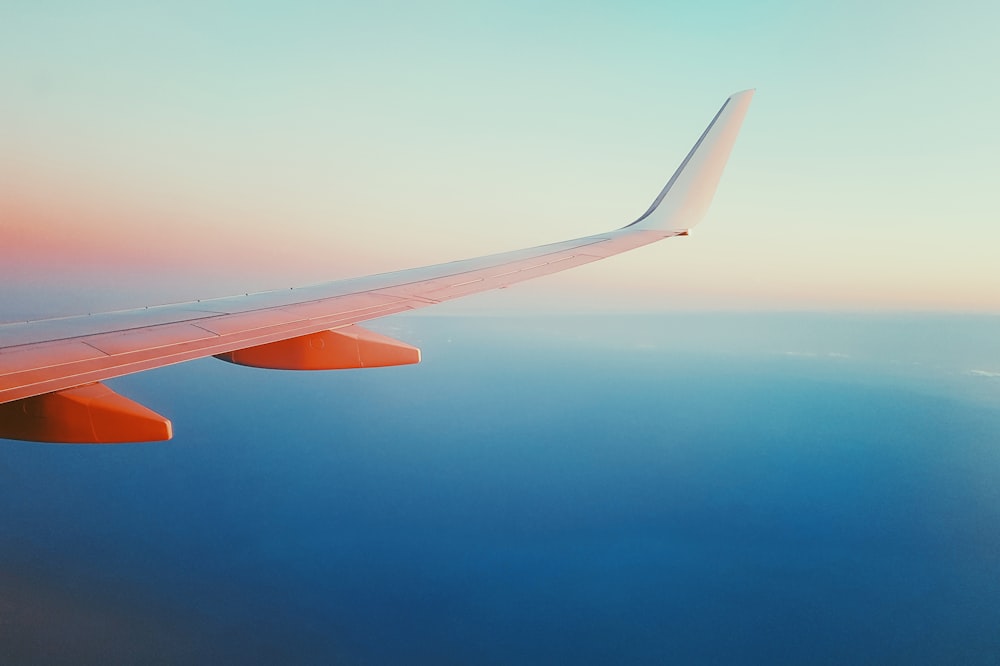 飛行機の航空写真