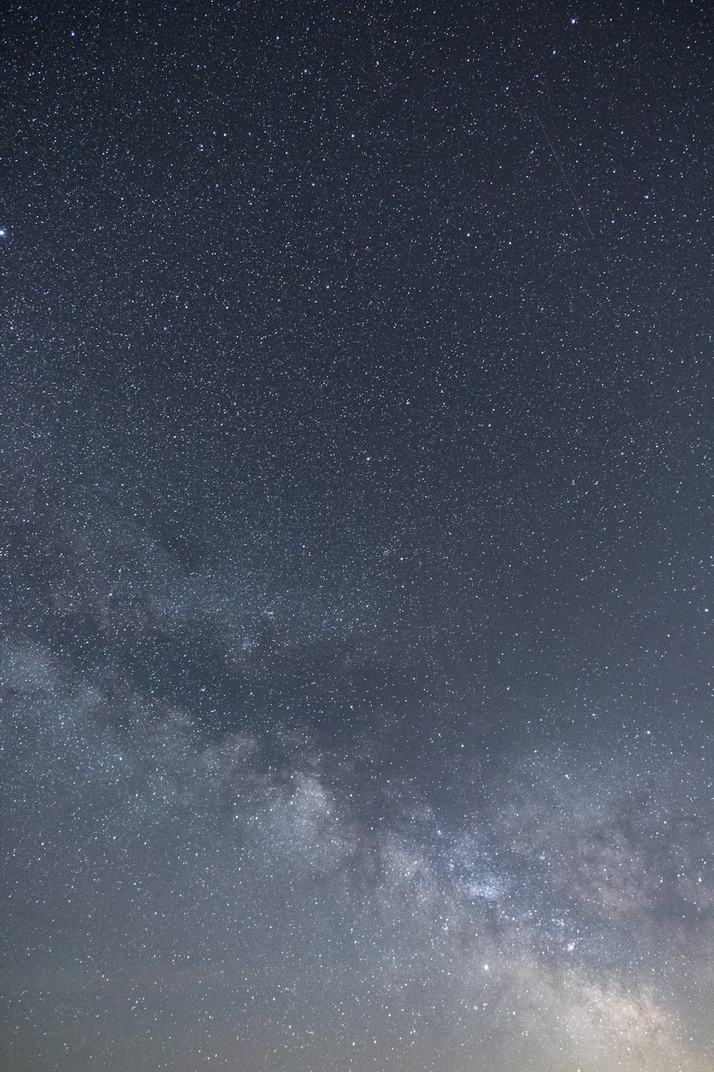 céu estrelado durante a noite