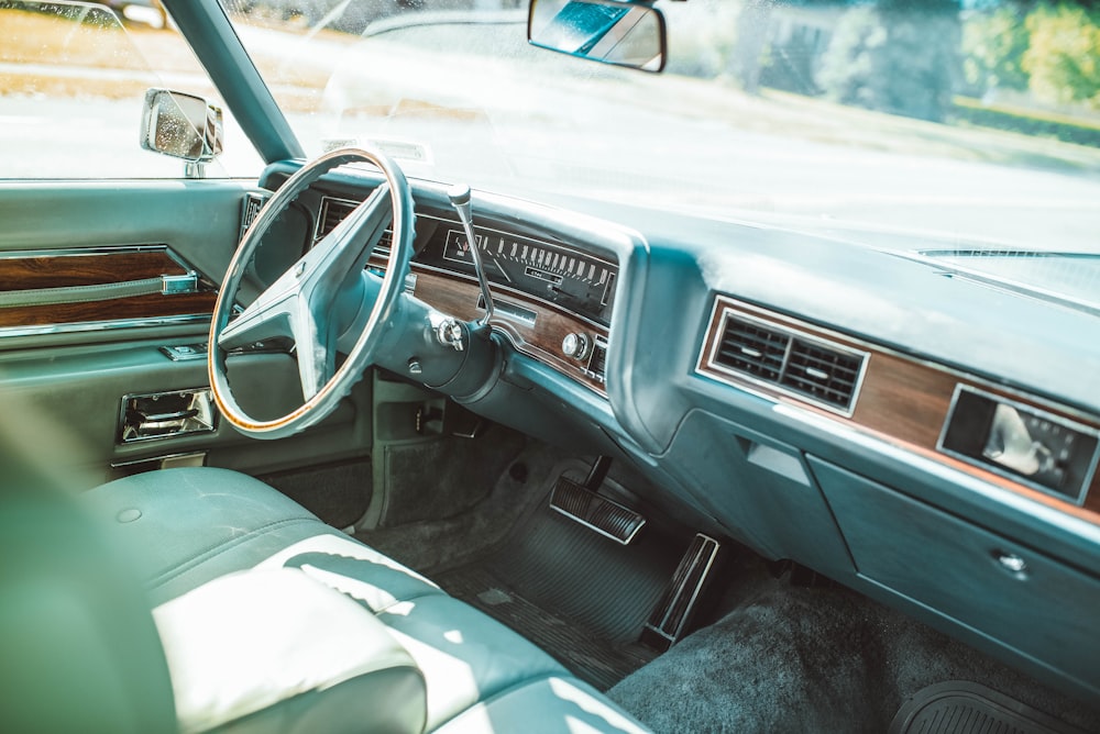 interior view of car