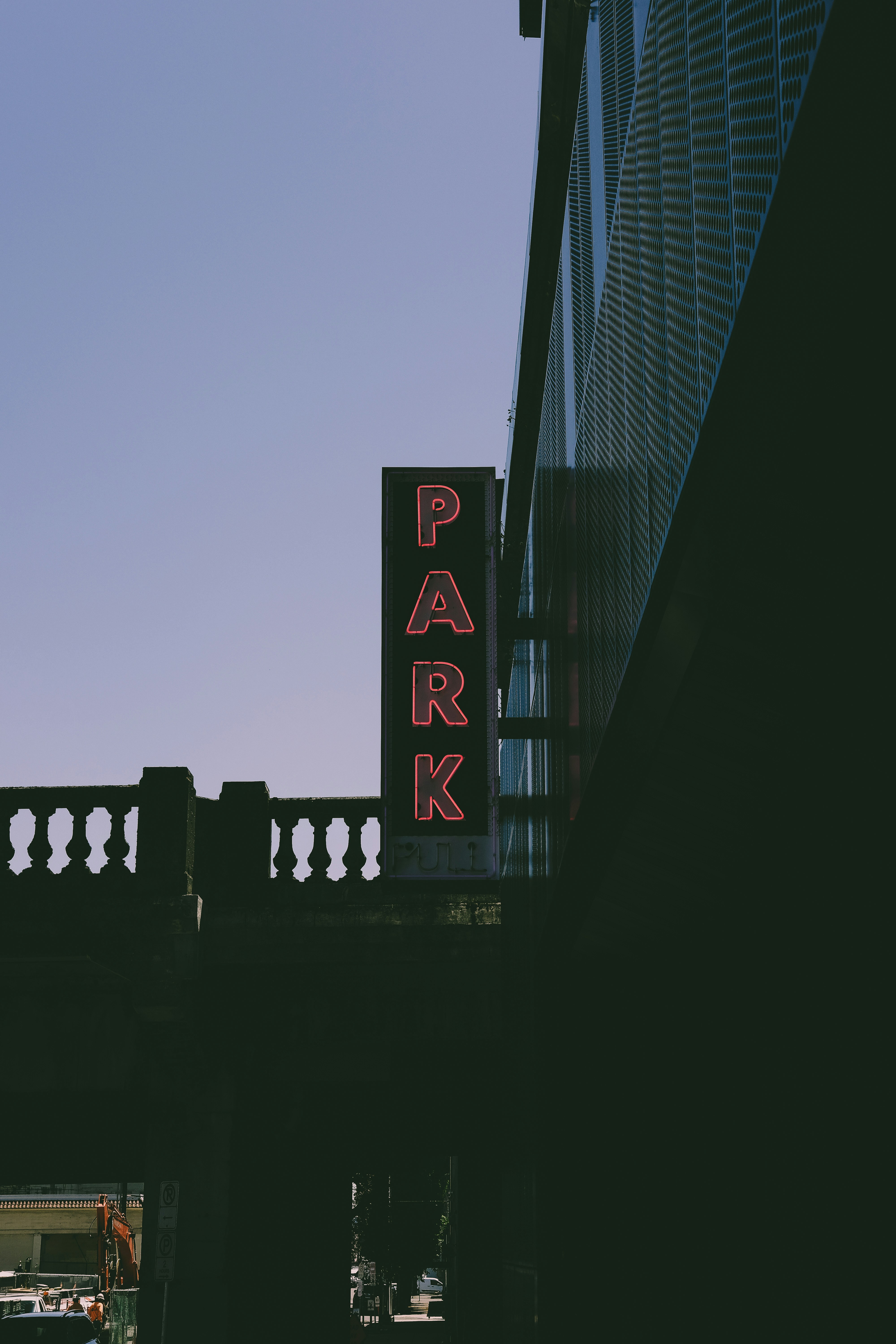 pink Park LED signage