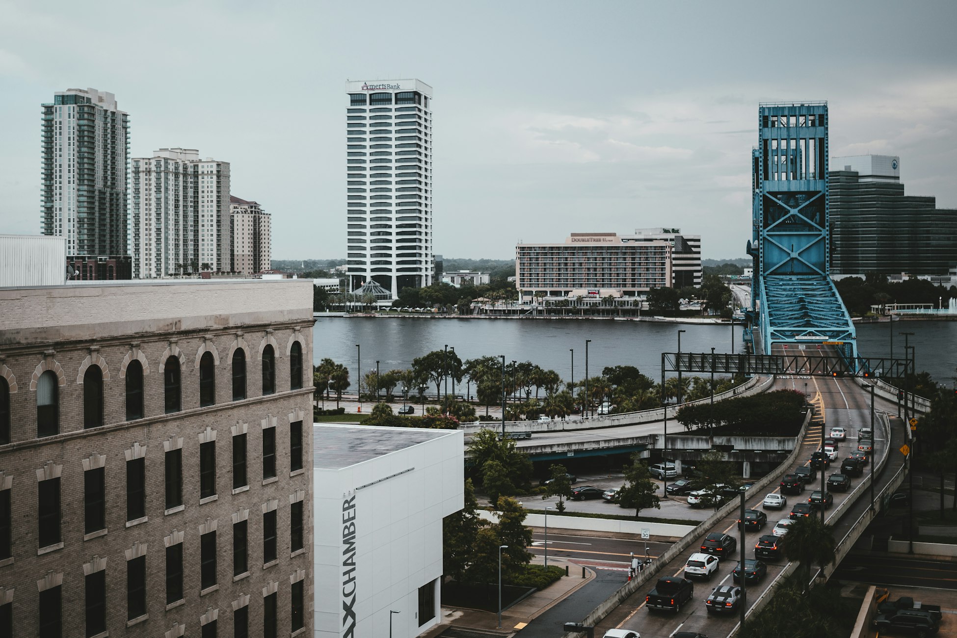 downtown Jacksonville, Florida