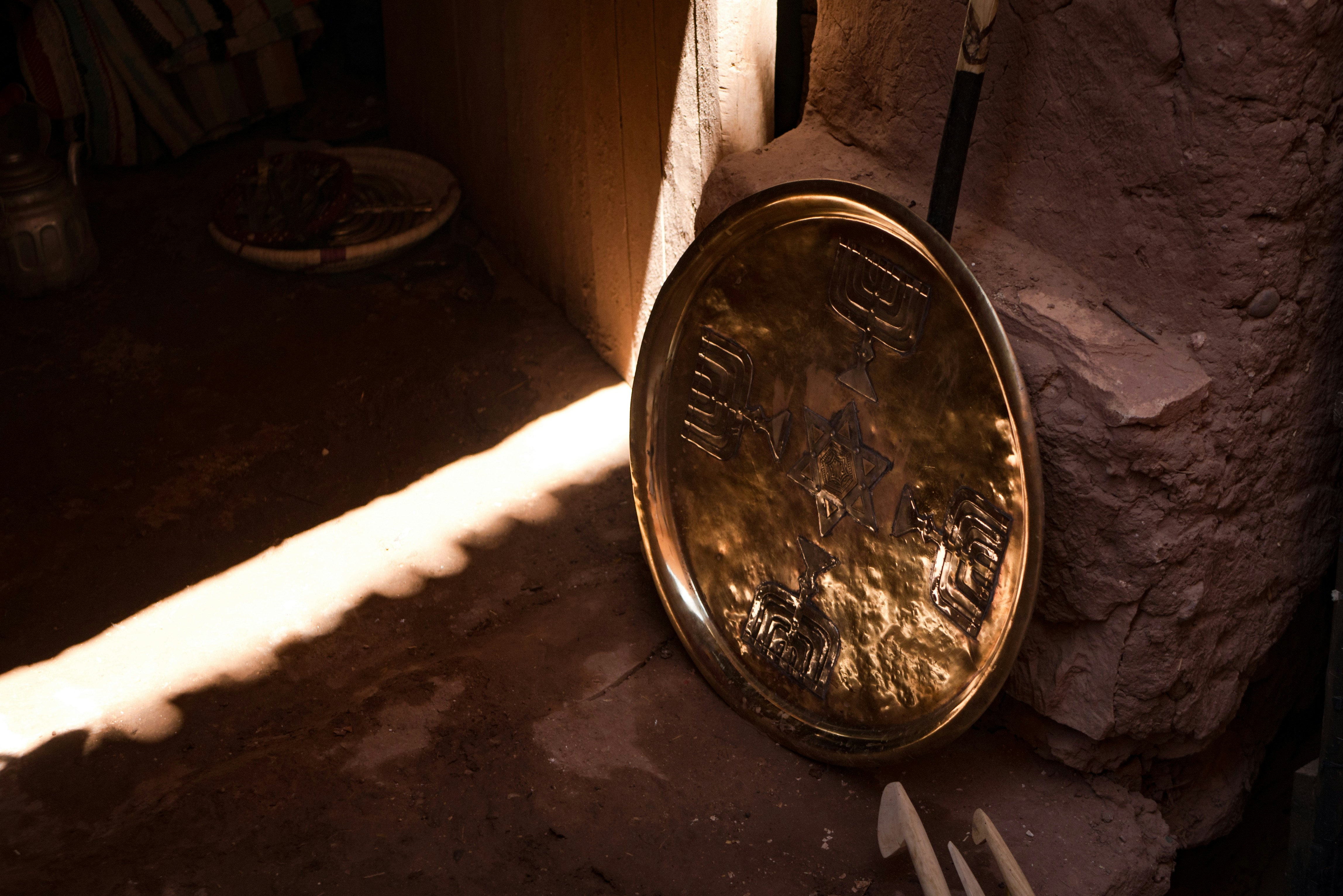 Handcrafted Copper Tray