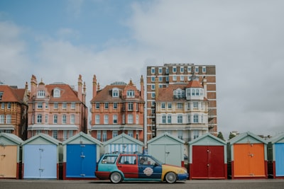 Brighton's houses - Desde Hove Plinth, United Kingdom