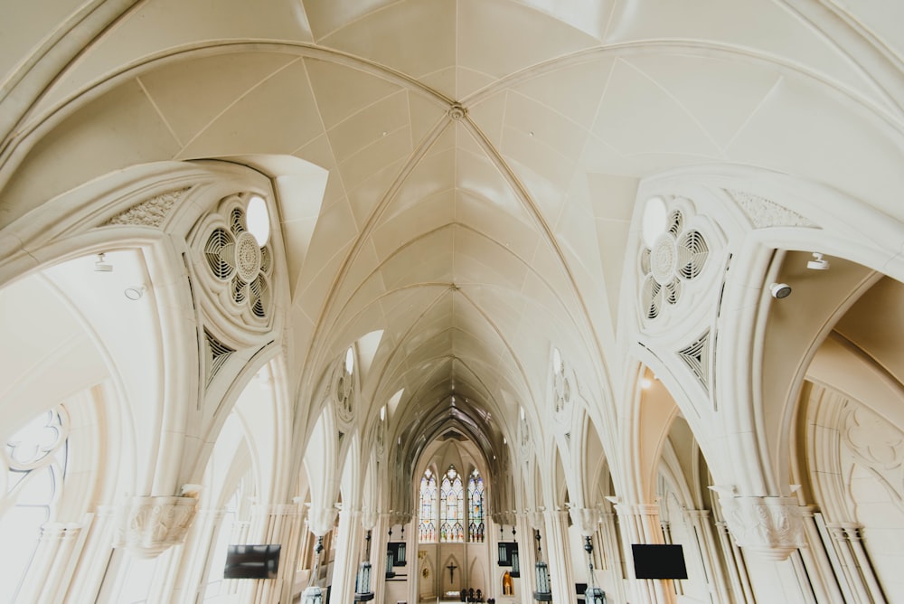 architectural photography of cathedral