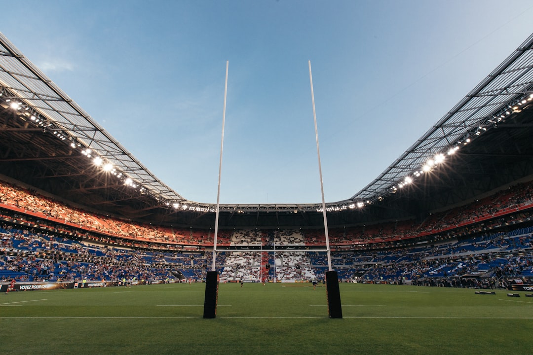 football stadium, Demi final Top 14 France