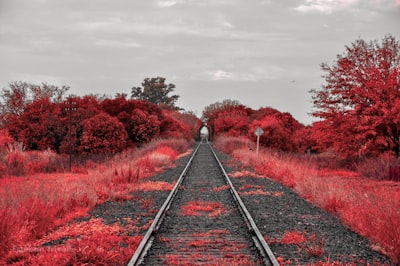 train railroad odd teams background