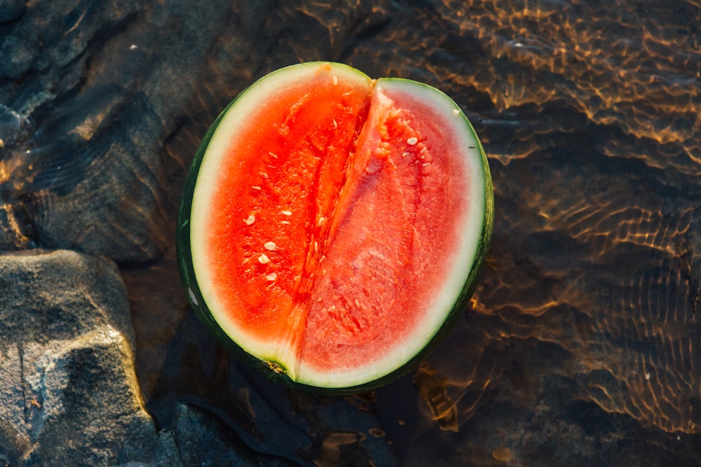 in Scheiben geschnittene Wassermelone