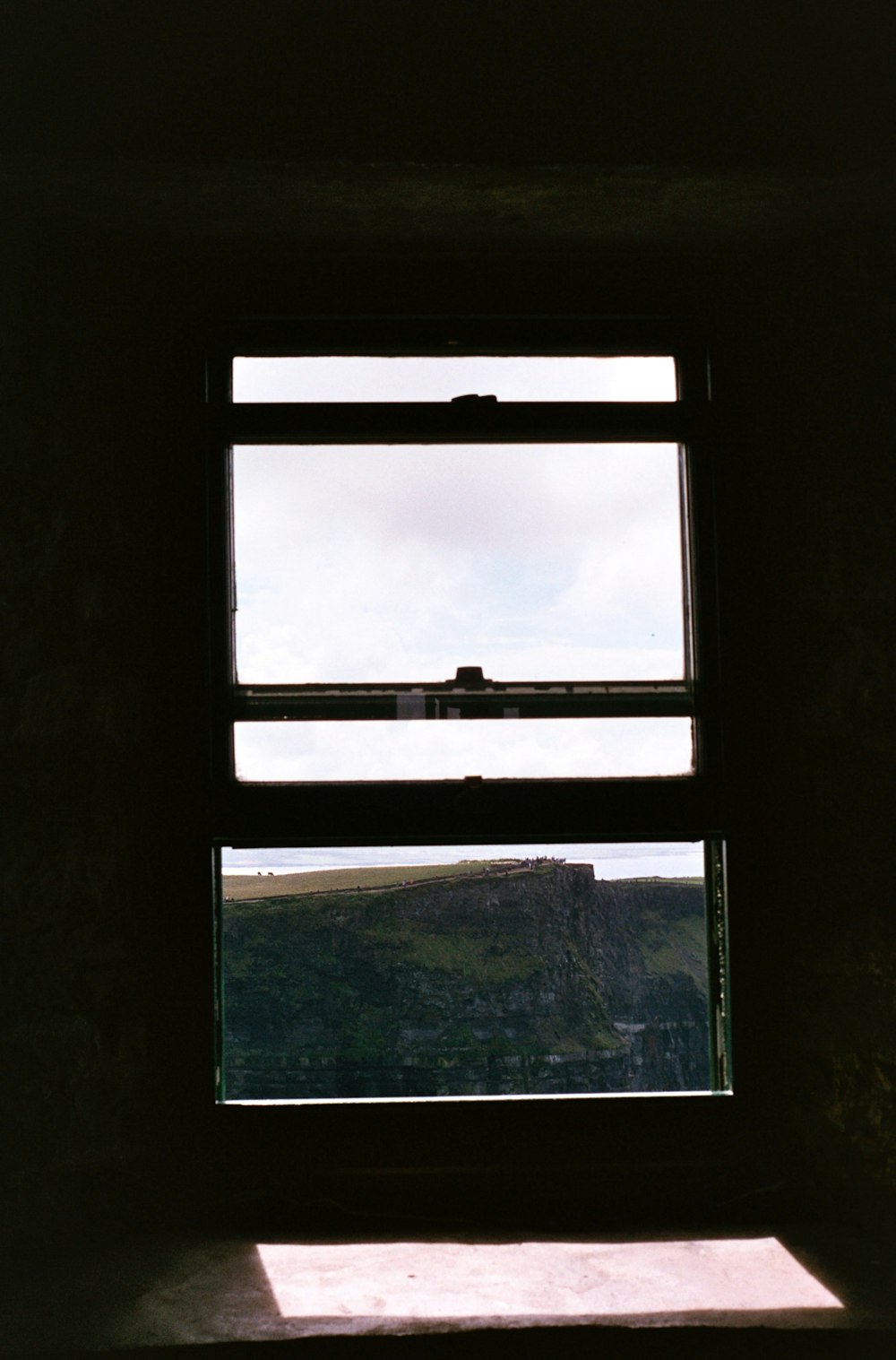 close-up photo of windowpane