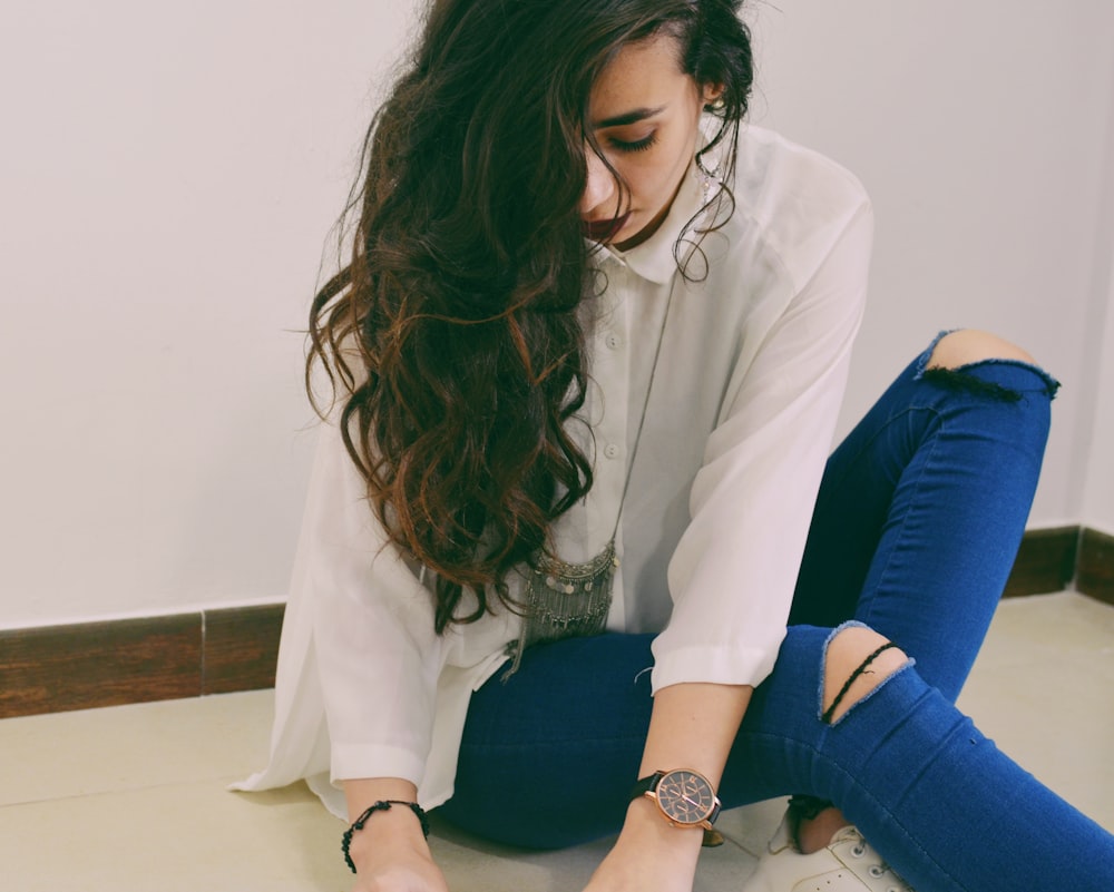 white dress shirt