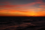 A vibrant sunset view from a tranquil vacation spot.