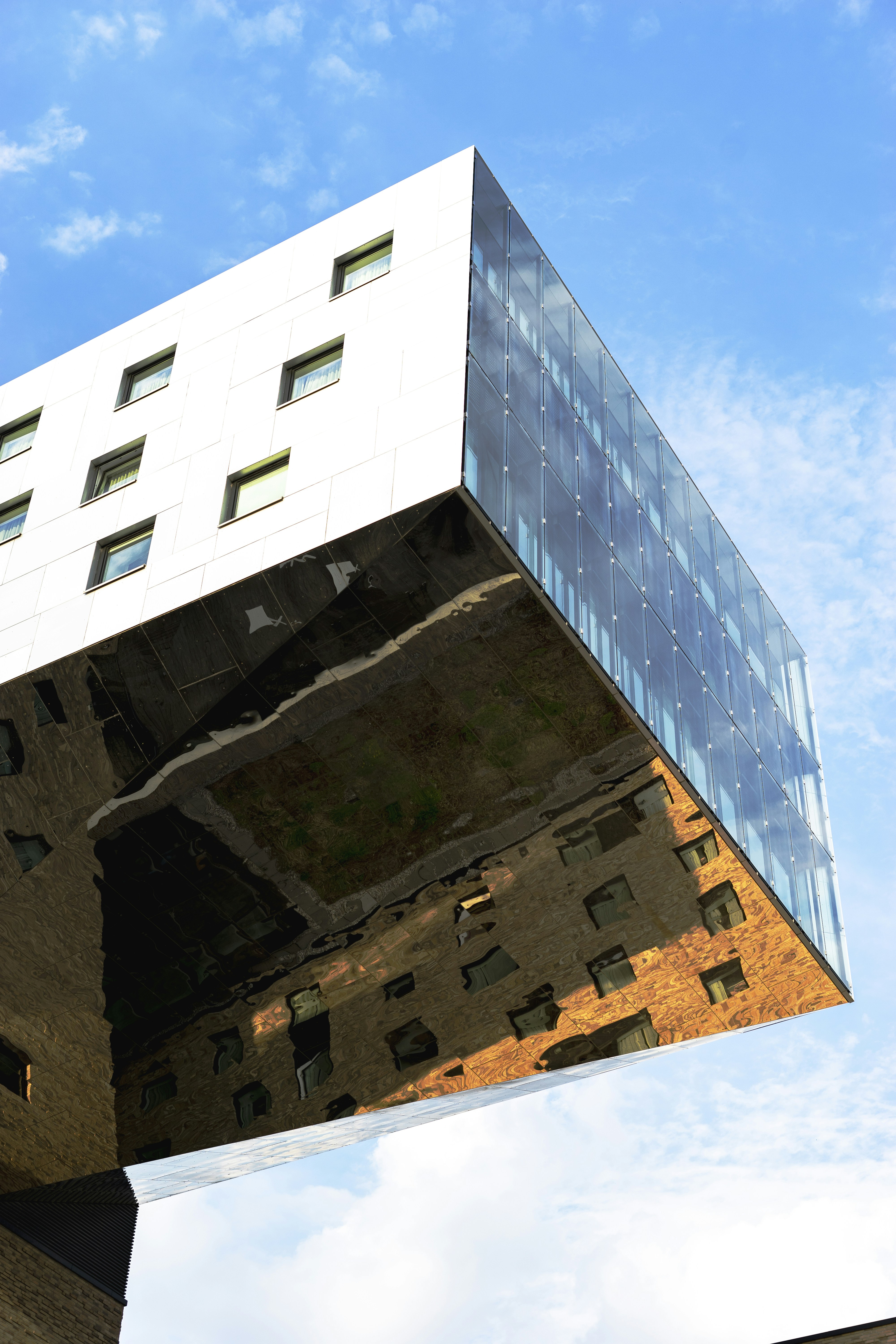Low-angle photography of glass building photo – Free Architecture Image ...