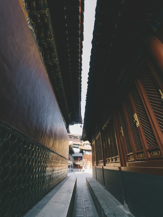 photo of Yonghegong Lama Temple Bridge near Great Wall of China