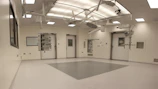 State-of-the-art surgical room prepared for minimally invasive procedures.