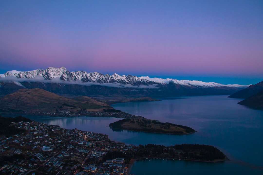 snow capped mountain