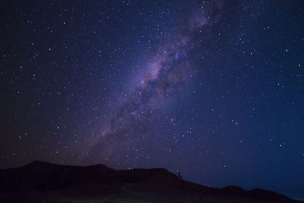 starry sky during nighttime