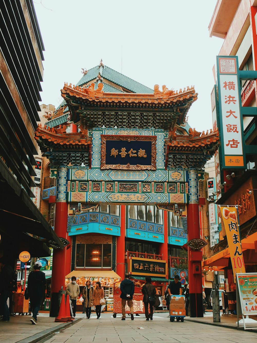 landscape photo of China town