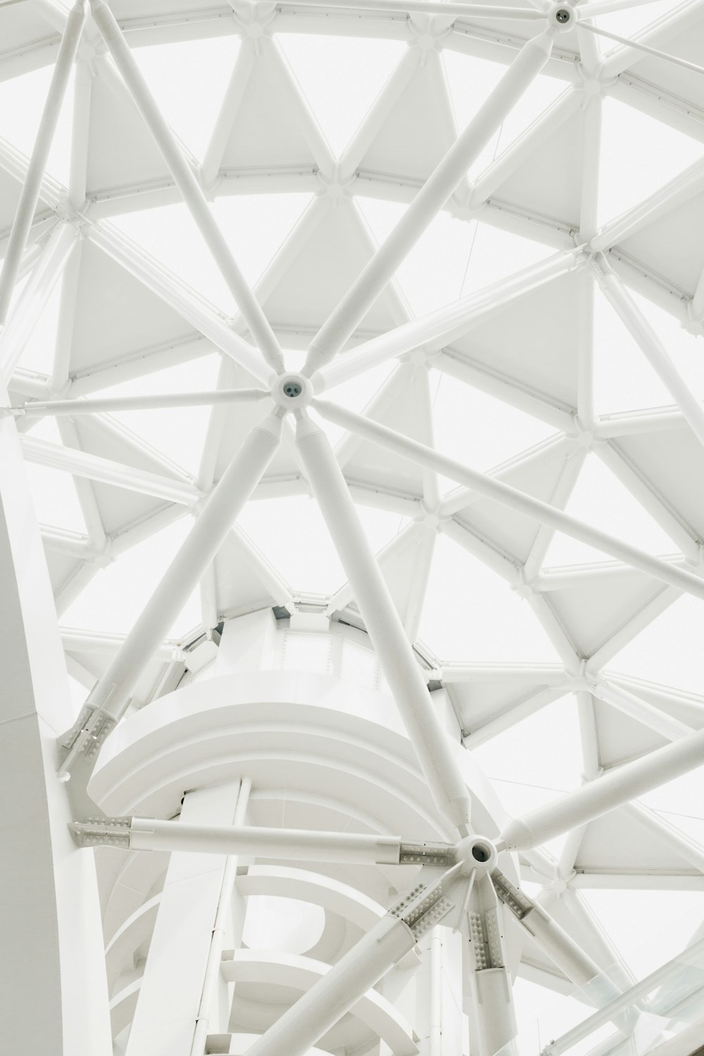 ceiling of architecture building