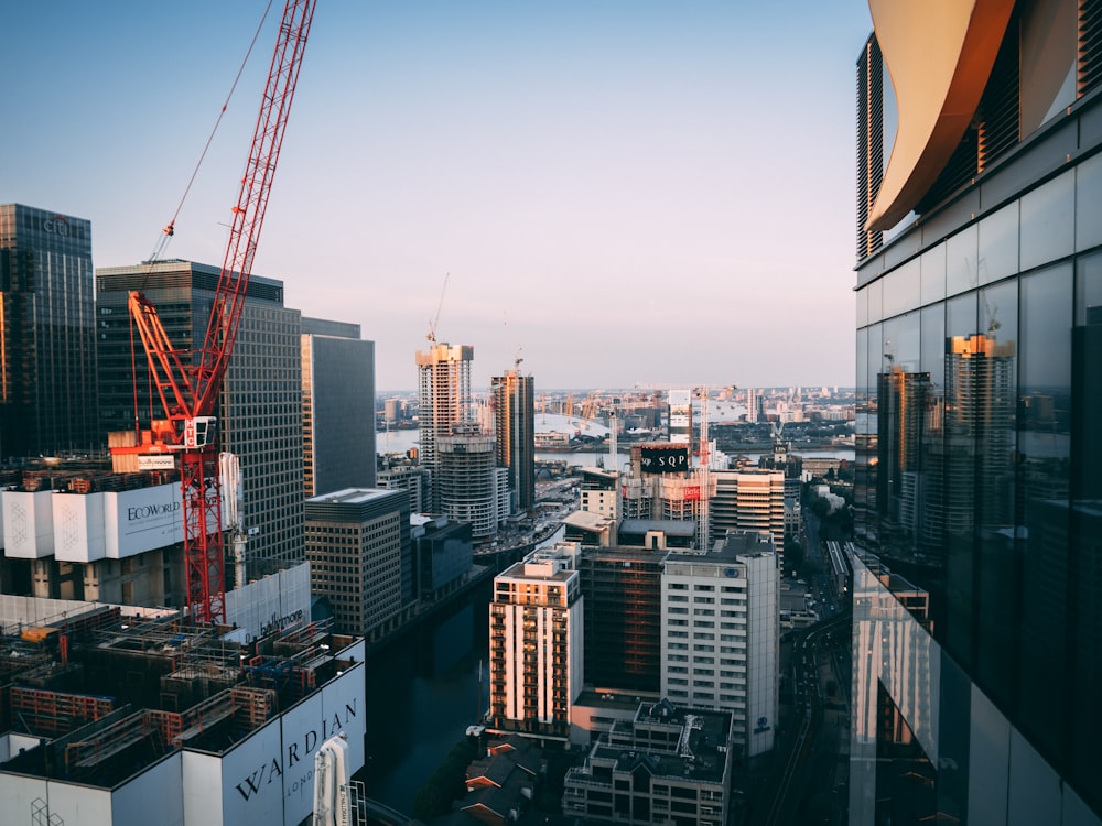 aerial photography building at daytime