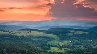 landscape photo of mountain