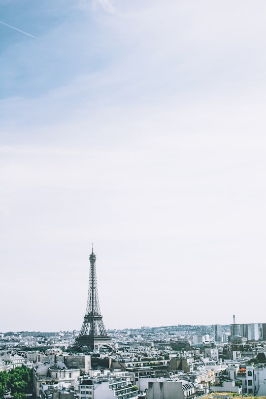 Paris Eiffel Tower photography in Arc de Triomphe France
