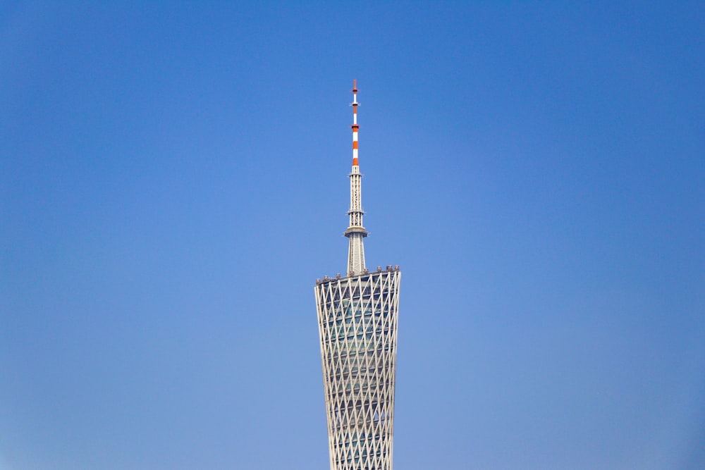 tower spire under blue sky