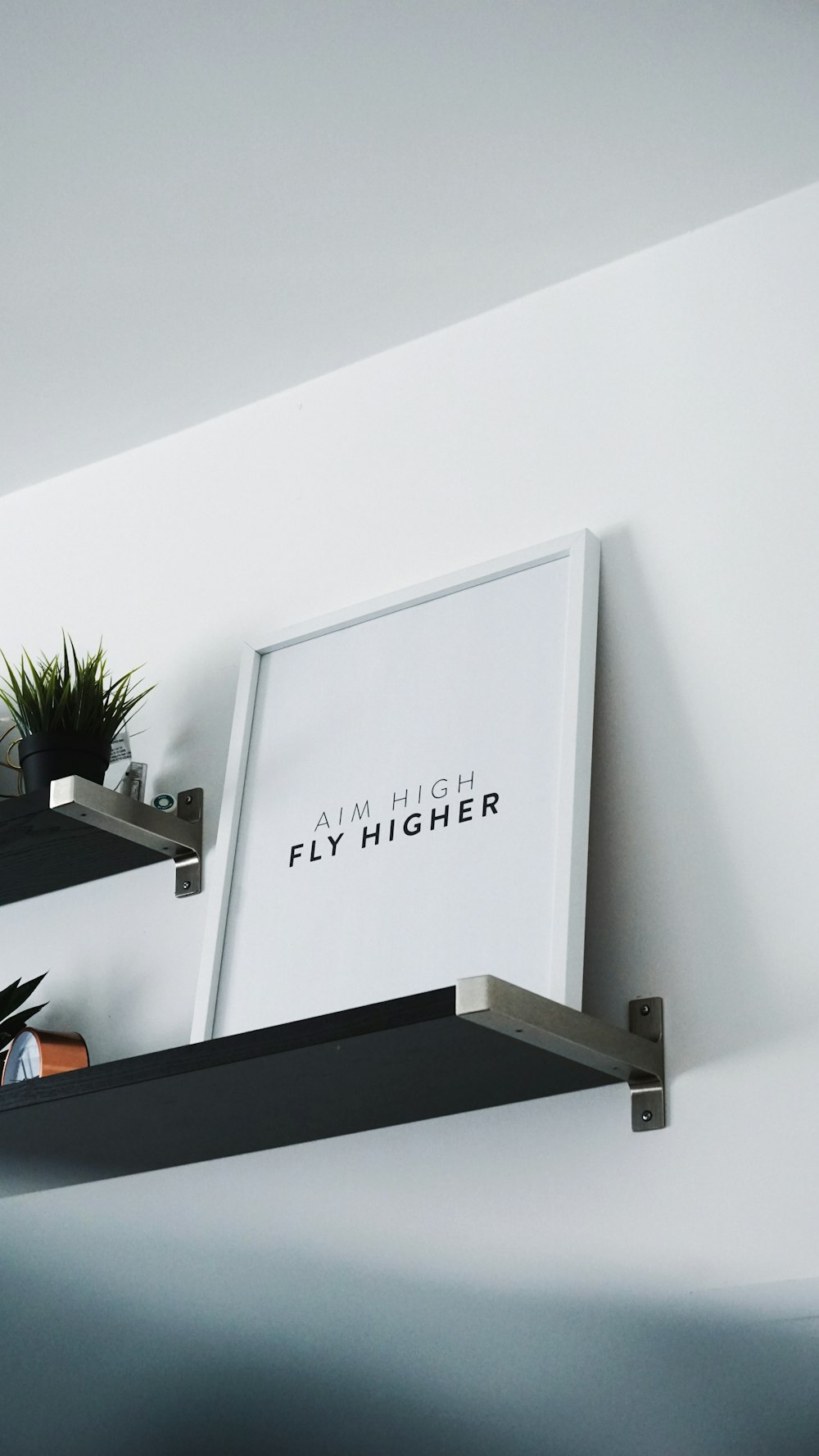 aim high fly higher photo frame