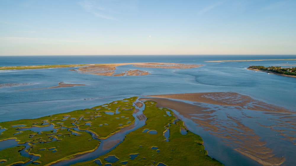 calm body of water during daytime