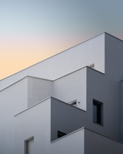 white concrete building