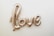 gold love balloon