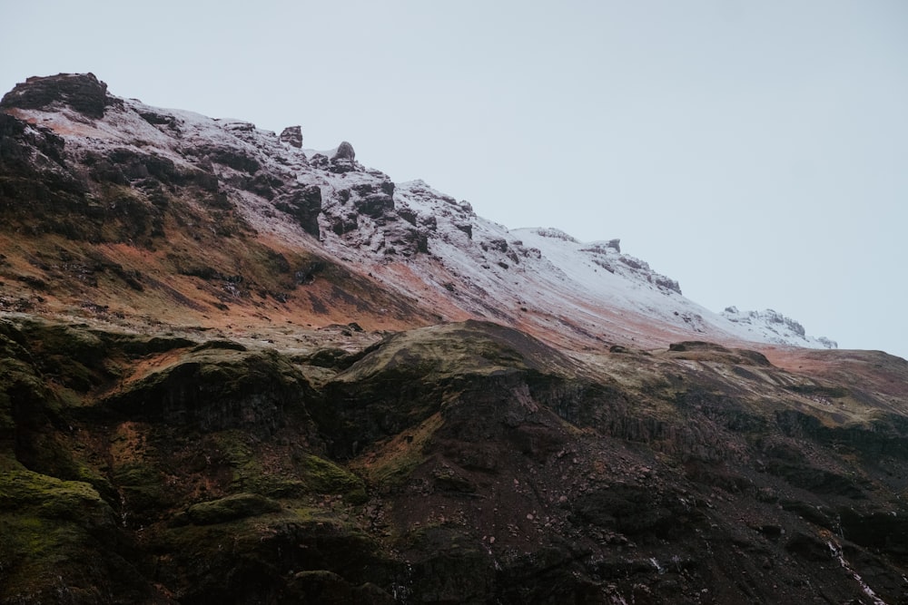 mountain peak landscape during daytime