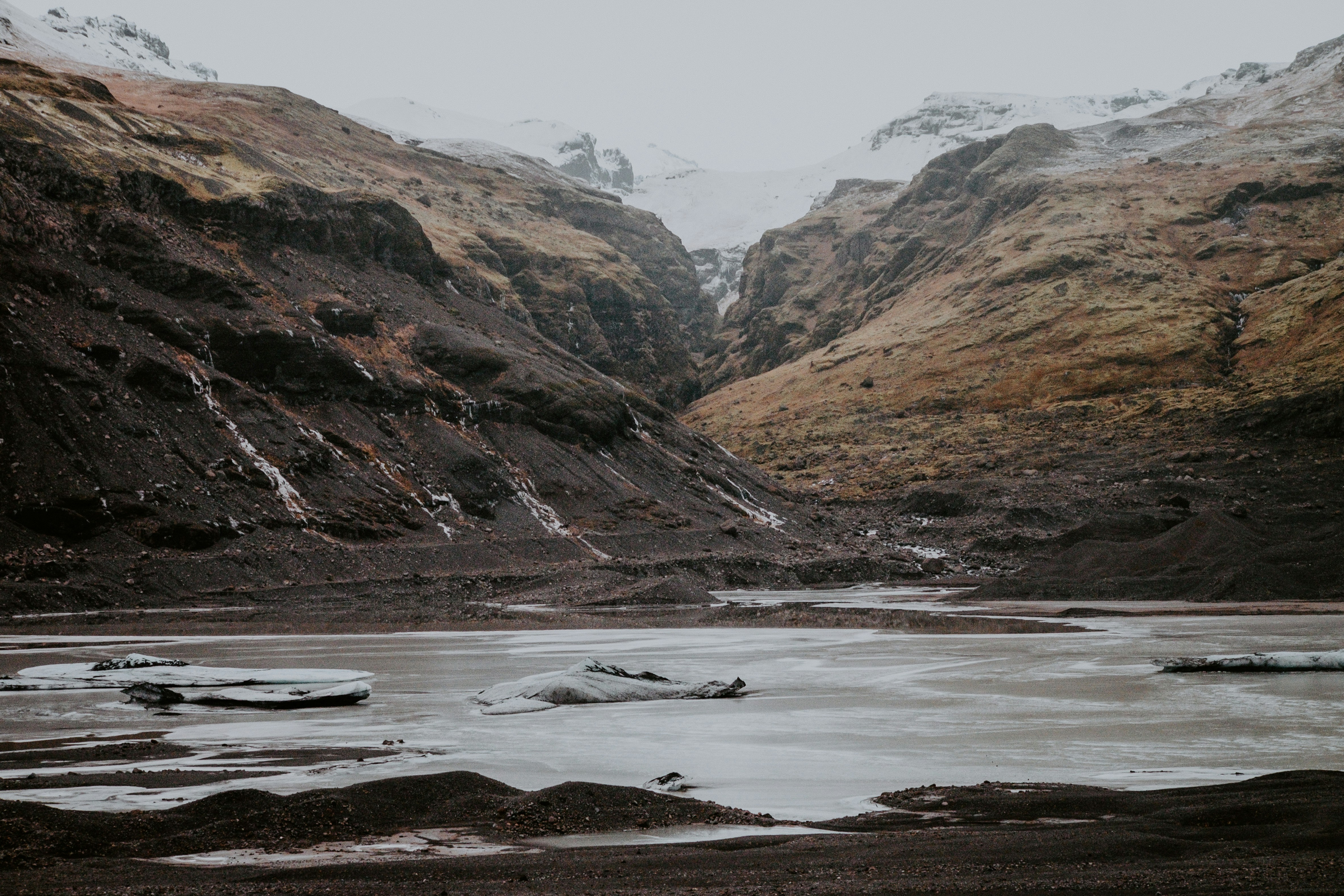 Body of water with mountain range photo – Free Iceland Image on Unsplash