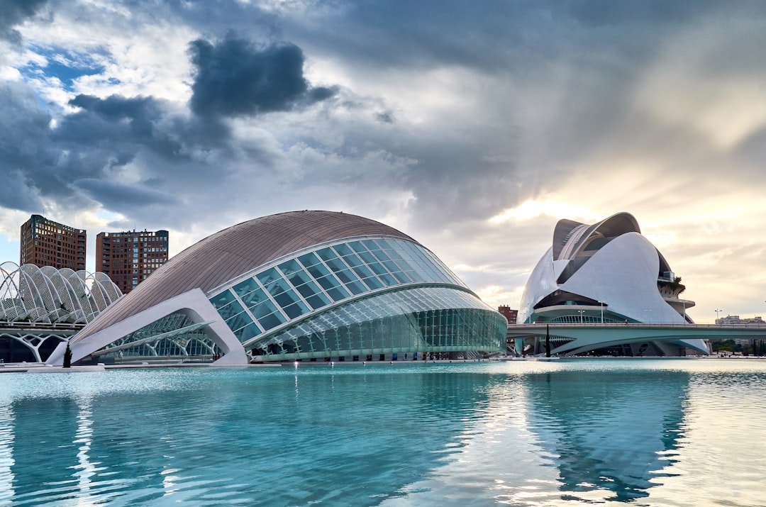 photo of City of the Arts and the Sciences Landmark near Valencia