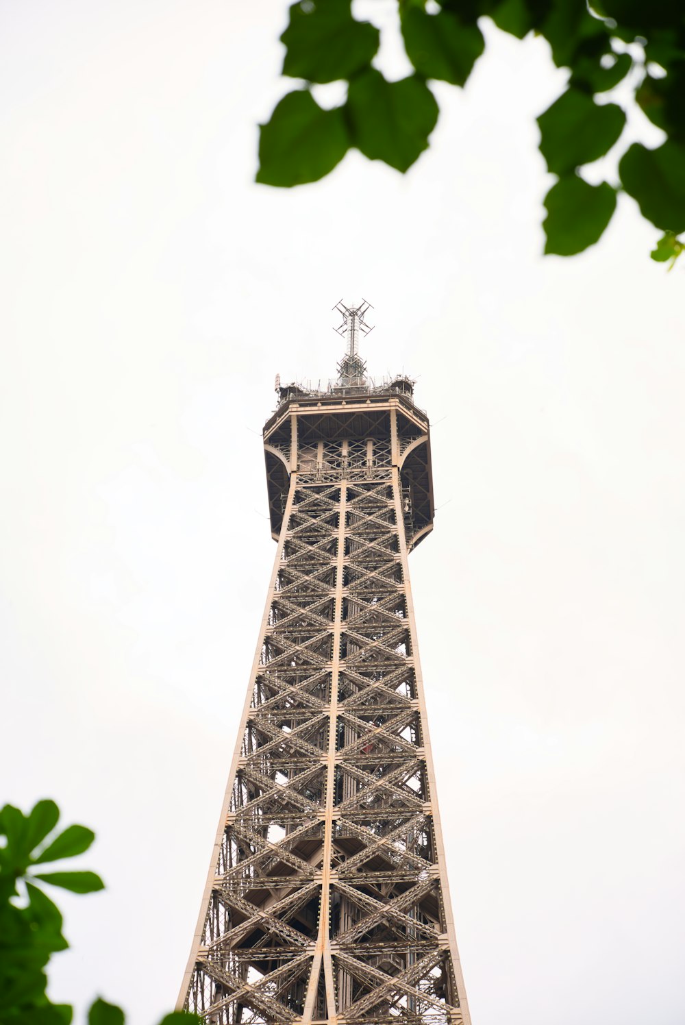 low angle photography of brown tower at day time