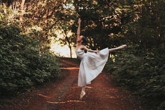 women's white dress