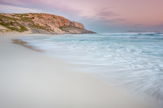 time lapse photography of beach during daytime in Esperance Australia
