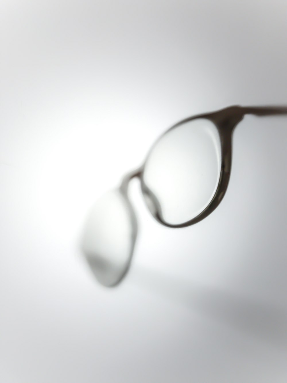 black framed reading glasses