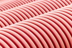 a close up view of a large DWC pipe