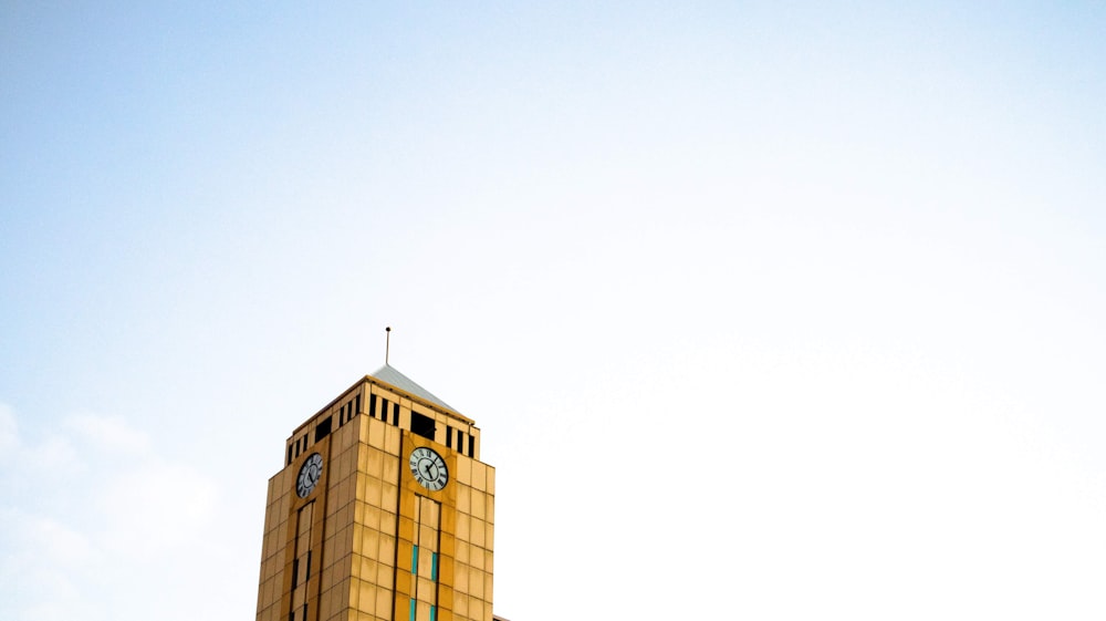 yellow building during daytime