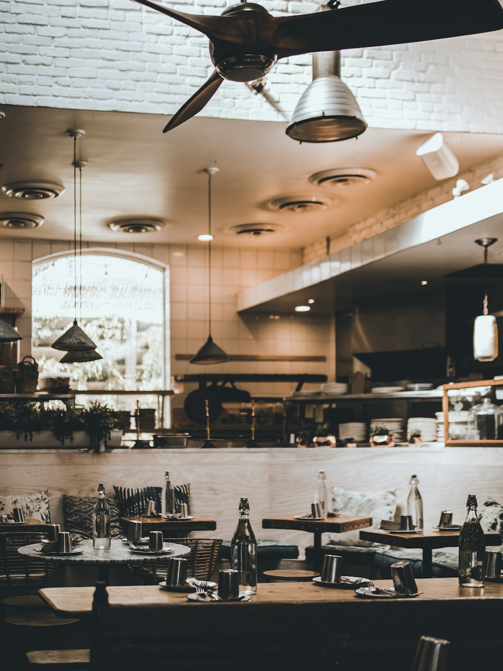 fine dining setup inside restaurant